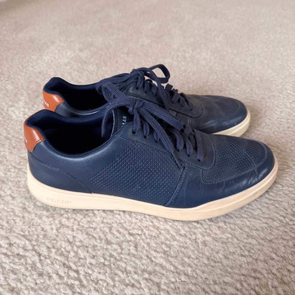 Cole Haan Navy Sneakers size 9 men